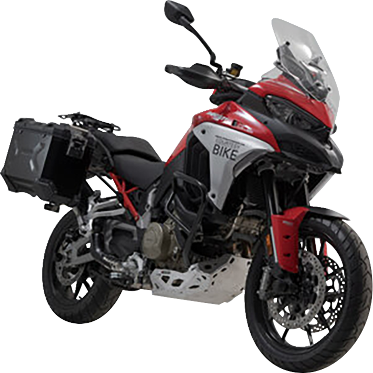 SW-MOTECH - TRAX ADV Aluminum Case System - Silver - Ducati Multistrada V4 '21-'24 - Image 2