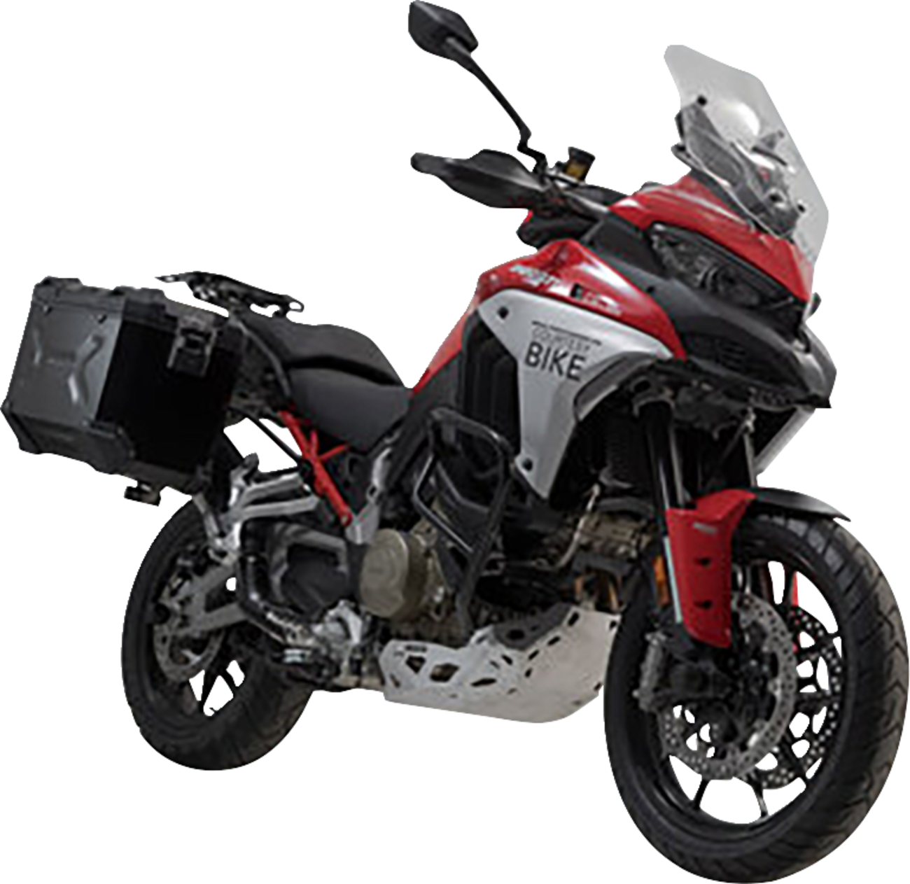 SW-MOTECH - TRAX ADV Aluminum Case System - Silver - Ducati Multistrada V4 '21-'24 - Image 2