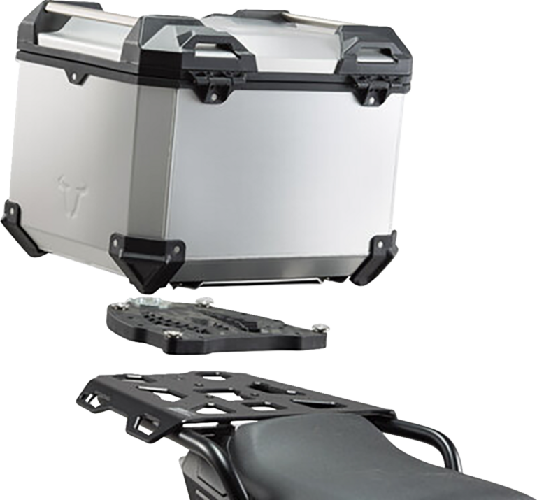 SW-MOTECH - TRAX ADV Top Case System - Silver - BMW