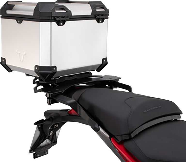 SW-MOTECH - TRAX ADV Top Case System - Silver - Ducati Multistrada 950/1200/1260/V2 '16-'24