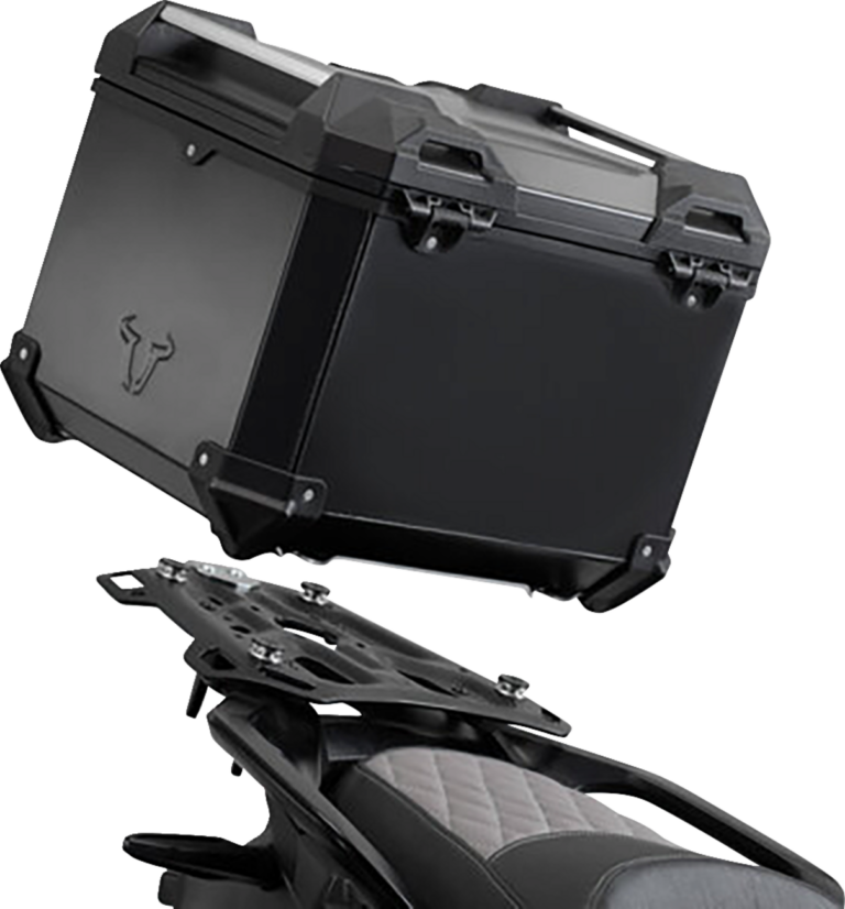 SW-MOTECH - TRAX ADV Top Case System - Black - Moto Guzzi V85TT '19-'24