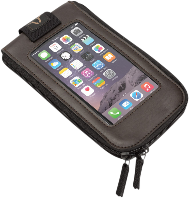 SW-MOTECH - Legend Gear Tank Strap System - with LA3 Smartphone Bag - Triumph