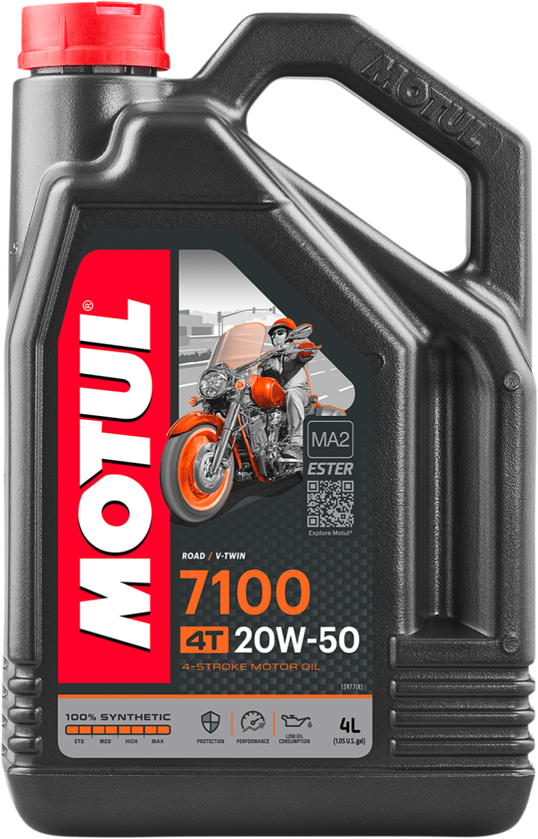 MOTUL - 7100 4T Synthetic Oil - 20W-50 - 4L