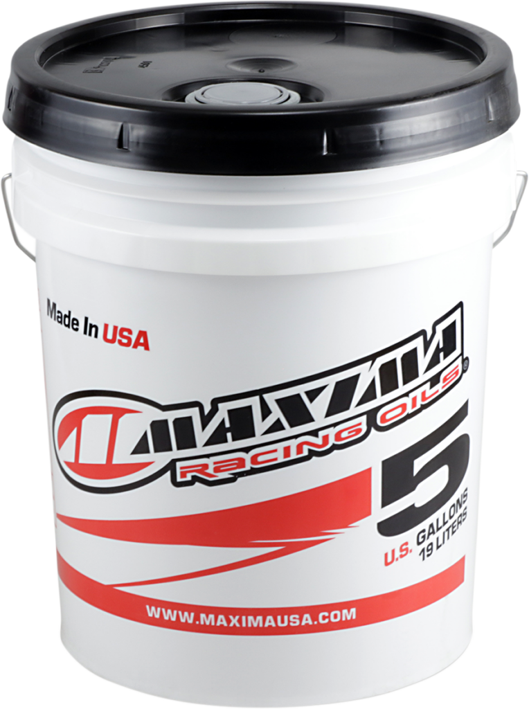 MAXIMA RACING OIL - SynBlend Semi-Synthetic Oil - 10W-40 - 5 U.S. gal - Bucket