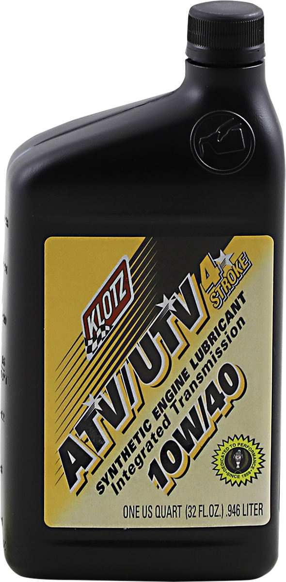 KLOTZ OIL - ATV Synthetic 4T Engine Oil - 10W-40 - 1 U.S. quart - Image 2