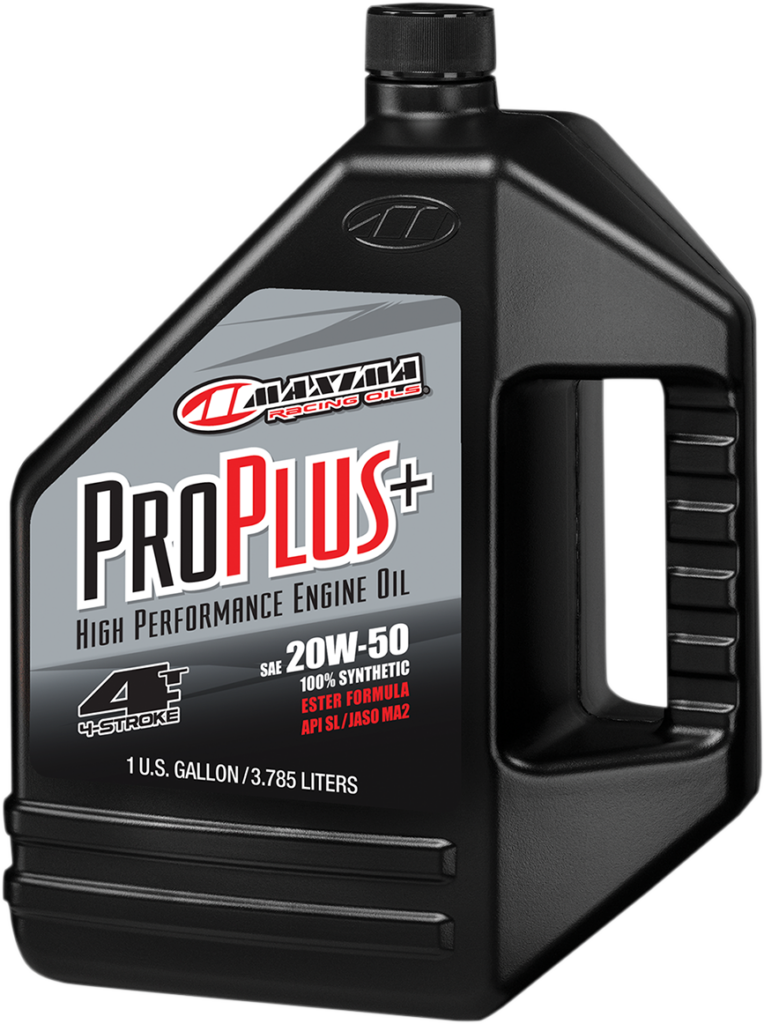 MAXIMA RACING OIL - Pro Plus+ 4T Oil - 20W-50 - 1 U.S. gal.