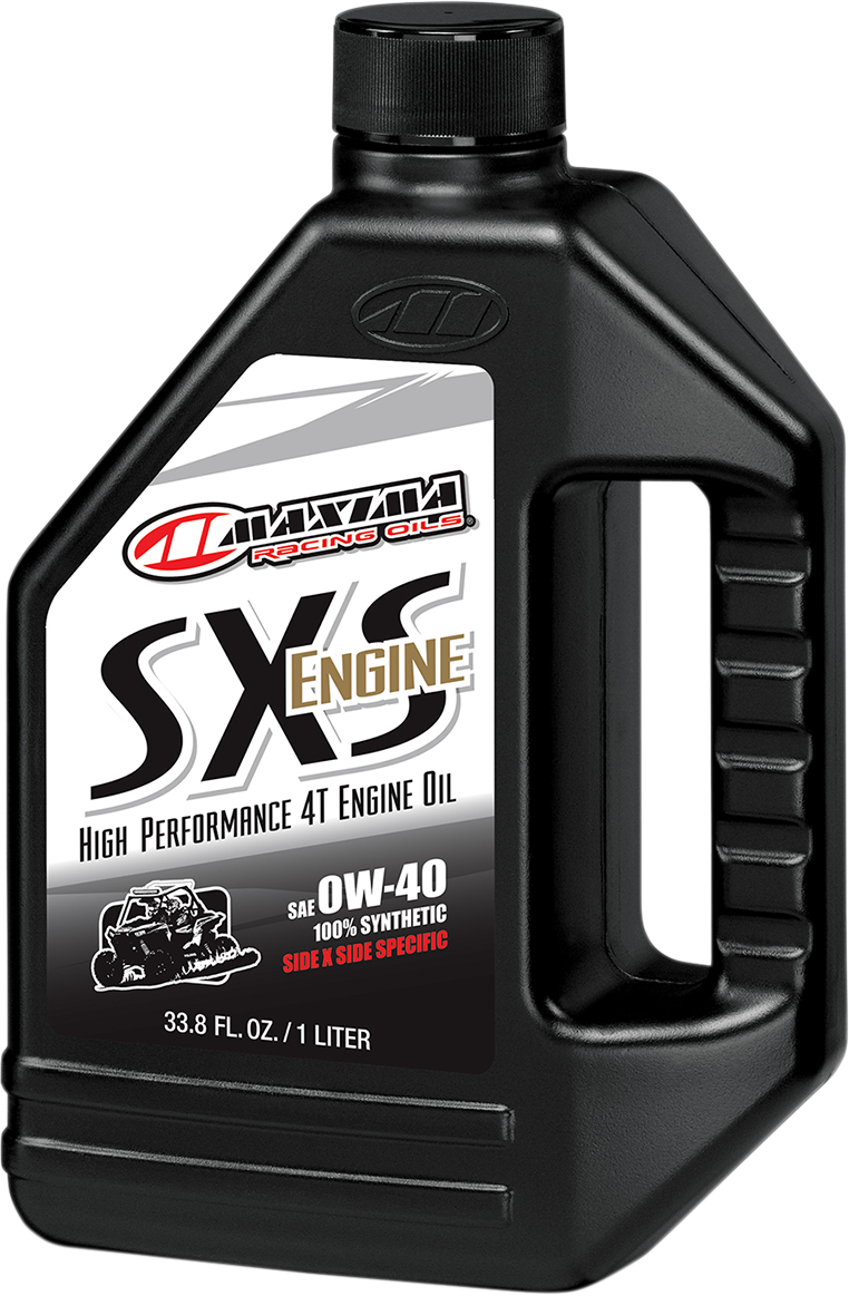 MAXIMA RACING OIL - SXS UTV Synthetic 4T Oil - 0W-40 - 1L