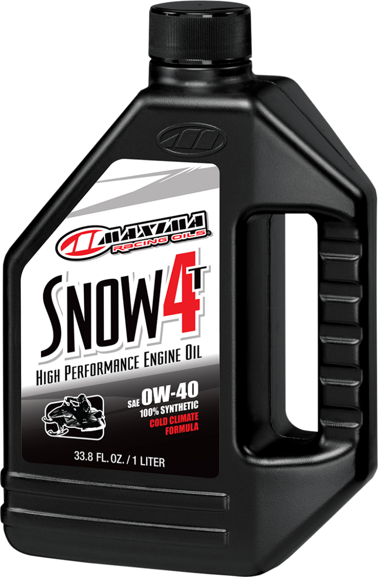 MAXIMA RACING OIL - Synthetic 4T Snow Oil - 0W-40 - 1L