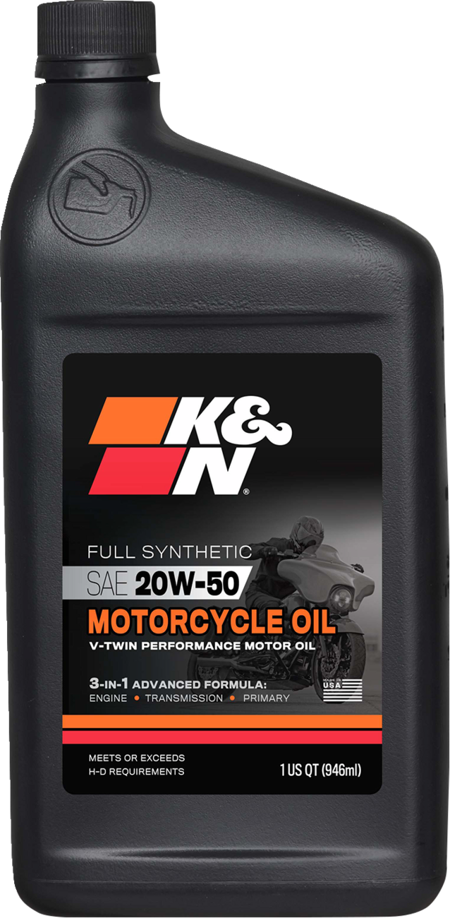 K & N - Synthetic Engine Oil - 20W50 - 1 U.S. quart