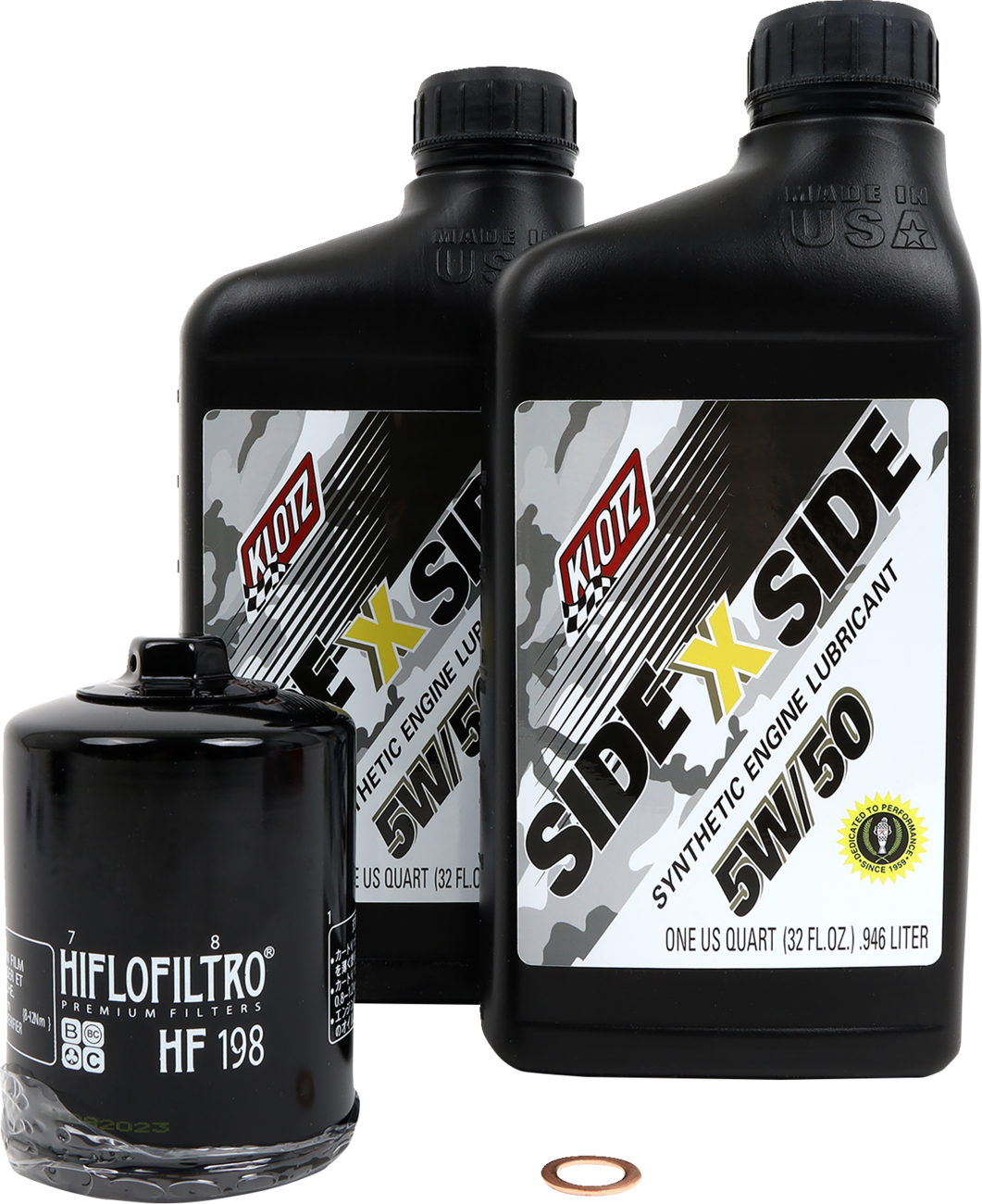 KLOTZ OIL - Oil Change Kit - Polaris - 5W/50 - Image 2