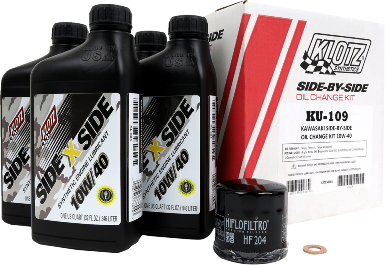 KLOTZ OIL - Oil Change Kit - Kawasaki - 10W/40