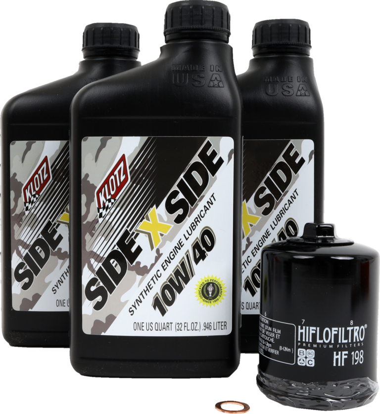 KLOTZ OIL - Oil Change Kit - Polaris - 10W/40