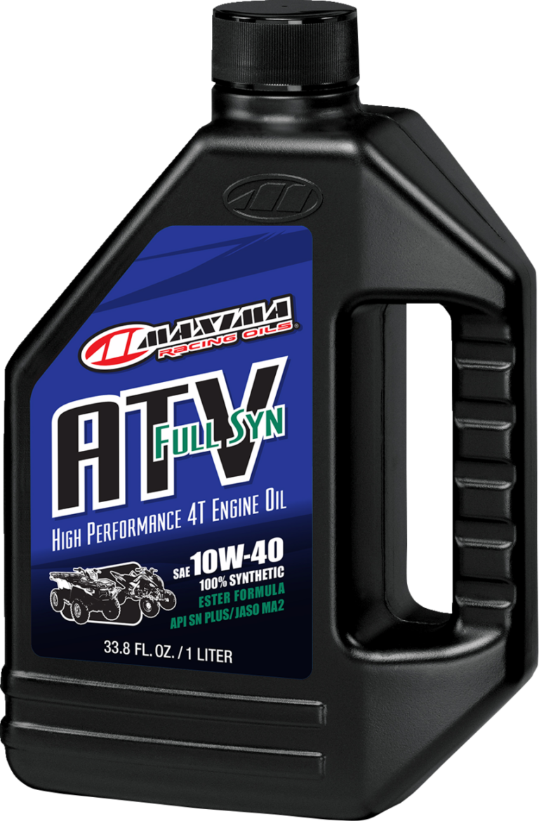 MAXIMA RACING OIL - ATV Full Synthetic Engine Oil - 10W-40 - Liter
