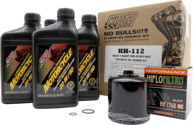 KLOTZ OIL - Oil Change Kit - 20W-50 - Rev Max
