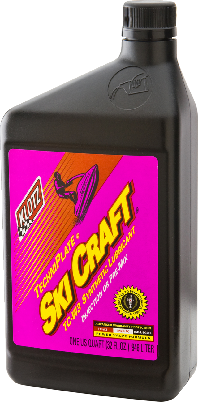 KLOTZ OIL - SkiCraft® Synthetic 2-Stroke Oil - 1 U.S. quart - Image 2
