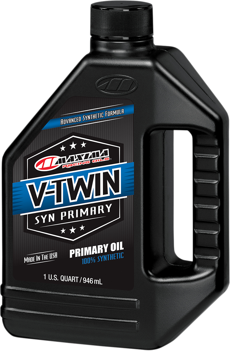 MAXIMA RACING OIL - V-Twin Synthetic Primary Oil - 1 US quart