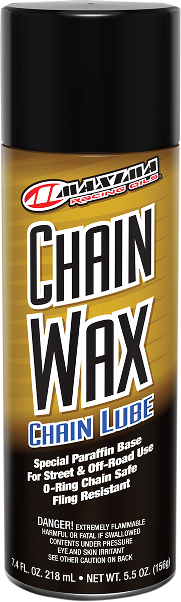 MAXIMA RACING OIL - Chain Wax Lube - 5.5 oz. net wt. - Aerosol