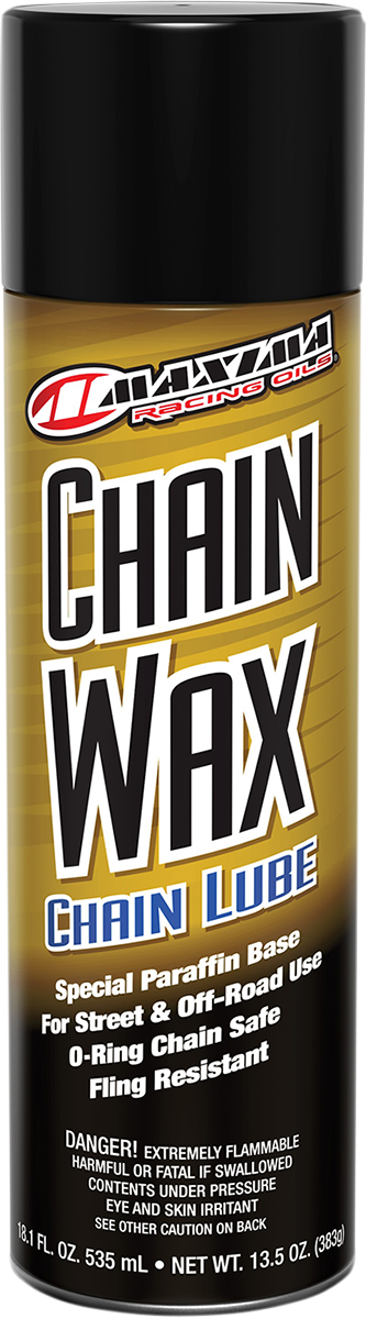 MAXIMA RACING OIL - Chain Wax Lube - 13.5 oz. net wt. - Aerosol