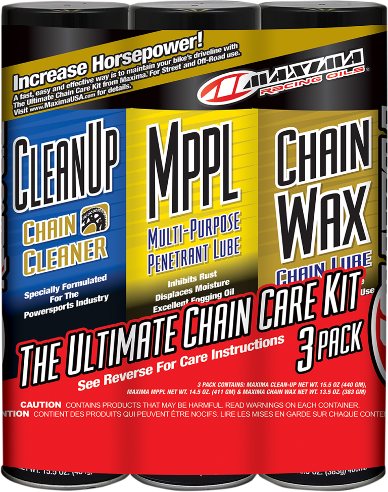MAXIMA RACING OIL - Chain Wax/Care Kit - Aerosol