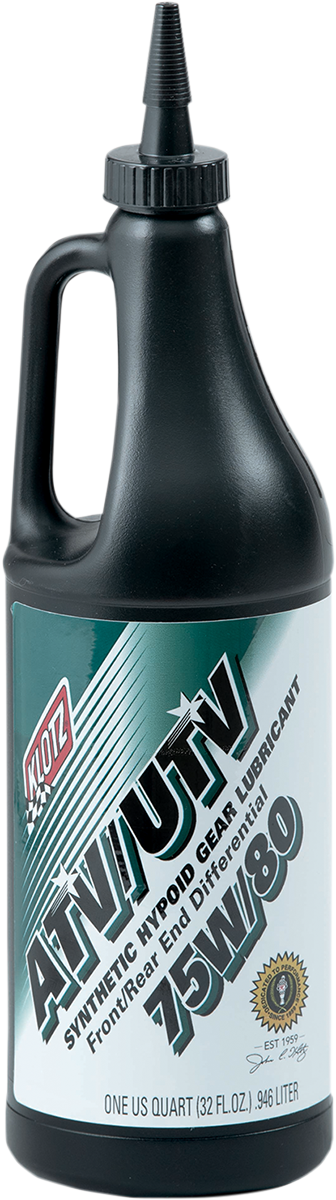 KLOTZ OIL - ATV Gear Oil - 75W-80 - 1 U.S. quart