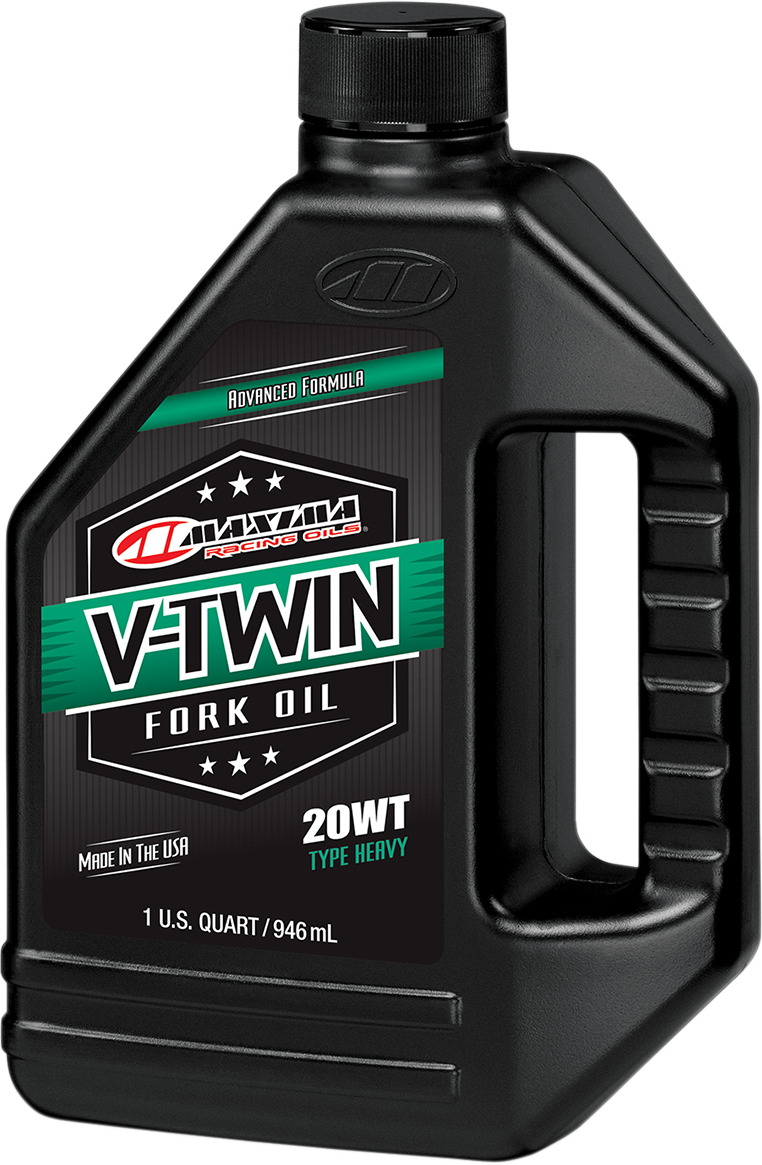MAXIMA RACING OIL - V-Twin Fork Oil - 20wt - 1 U.S. quart