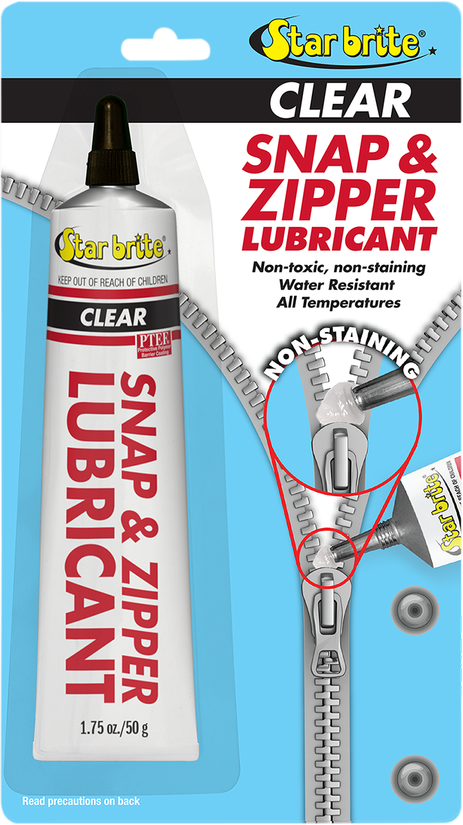 STAR BRITE - Snap & Zipper Lube - 1.75 oz. net wt.