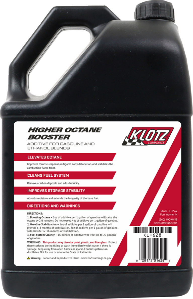 KLOTZ OIL - Higher Octane Booster - 1 U.S. gal.