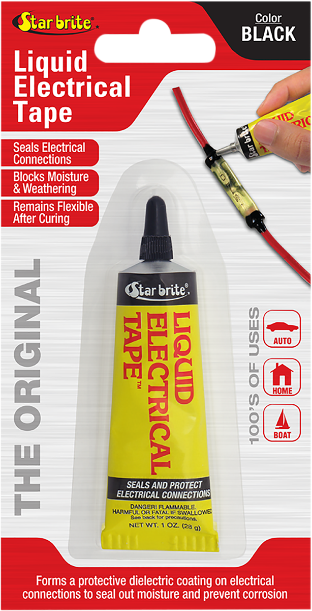 STAR BRITE - Liquid Sealant - Black - 1 oz. net wt