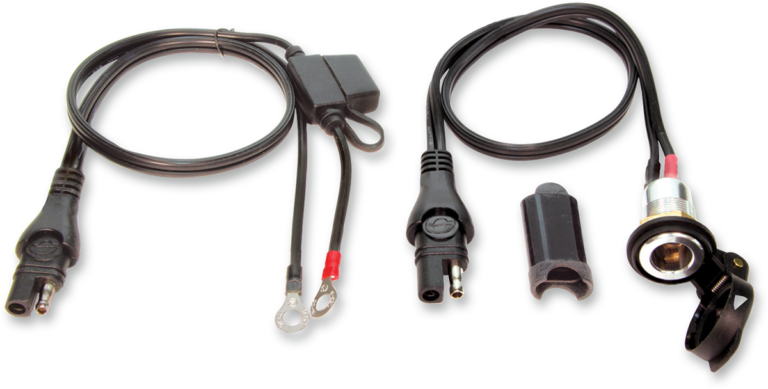 TECMATE - DIN Socket - w/ Battery Lead/Panel Mount