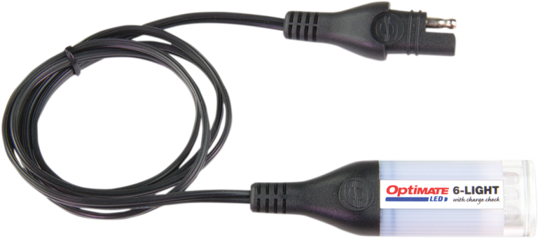 TECMATE - Charge System Tester w/Flashlight - SAE/2 Pin Connector - LED