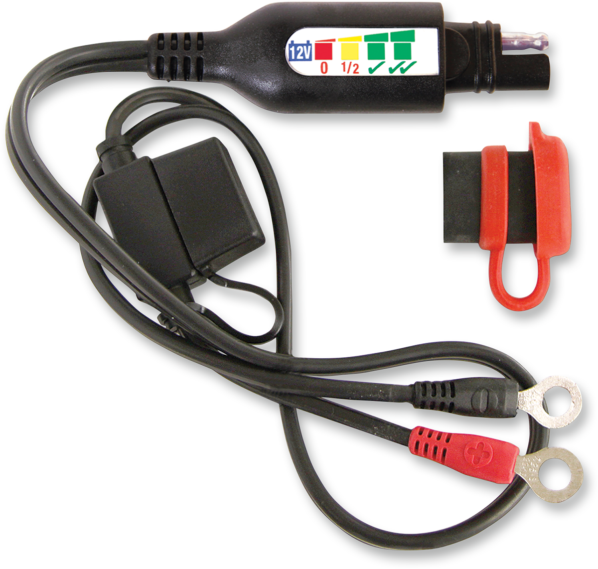 TECMATE - Permanent Power Lead with Battery/Charge Status - 24" - Image 2