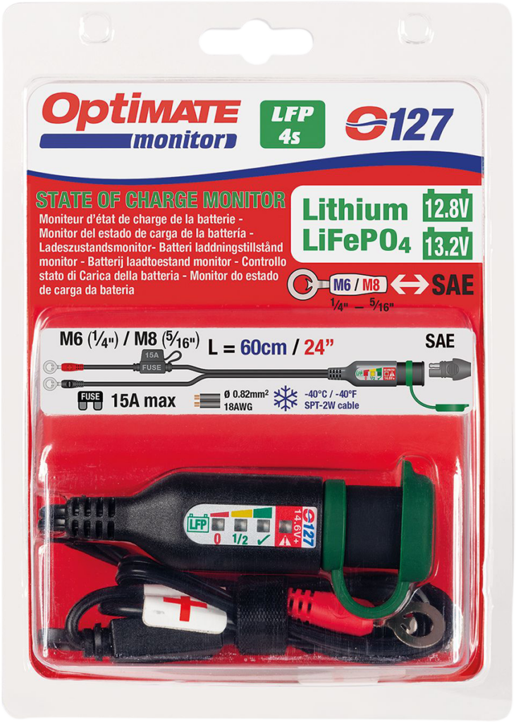 TECMATE - Battery Monitor Lead - Lithium