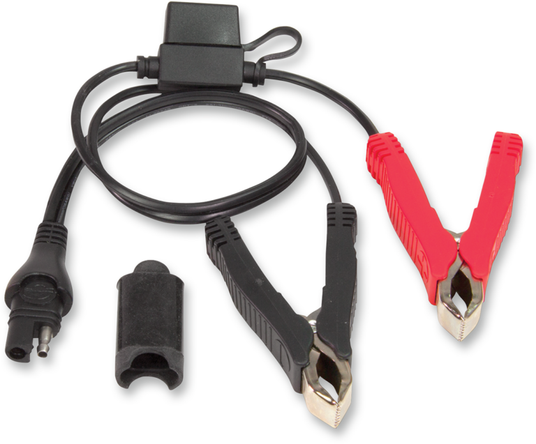 TECMATE - Charger Cord - SAE to Fused Battery Clips
