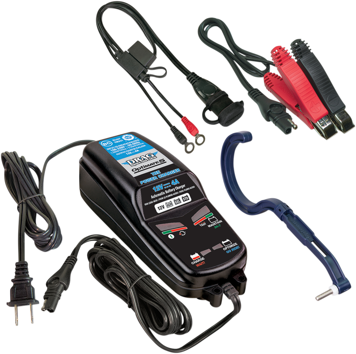 TECMATE - Drag Specialties Battery Charger-Optimate™ 5 - Image 2