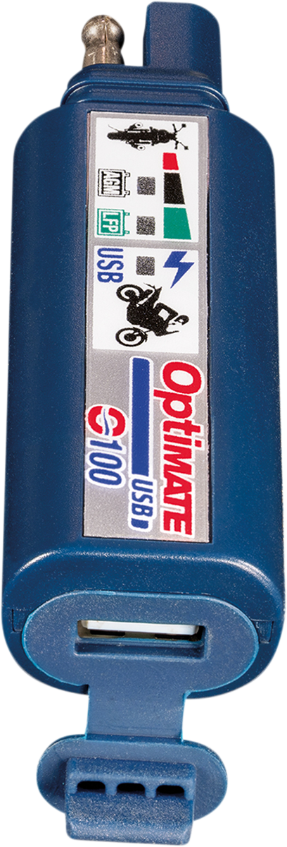 TECMATE - SAE to USB Charger - 2 Pin Connector - LED