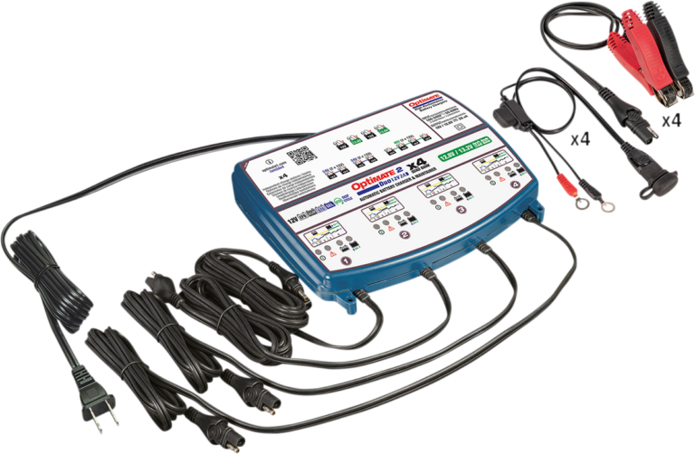 TECMATE - Battery Charger/Maintainer - 4-Bank