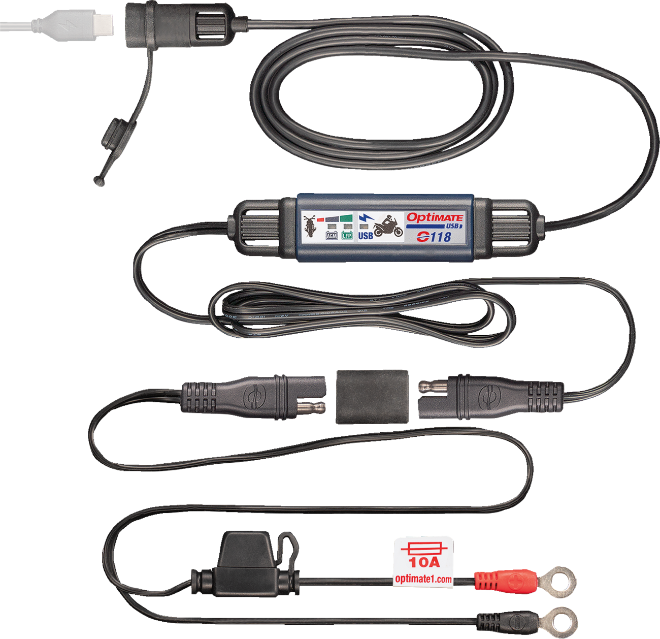 TECMATE - Battery to USB-C Charger with SAE - Image 2