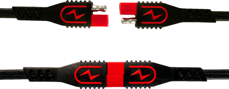 BS BATTERY - Eyelet Connector - Battery - Wire Terminal - Black/Red - 20 Pack