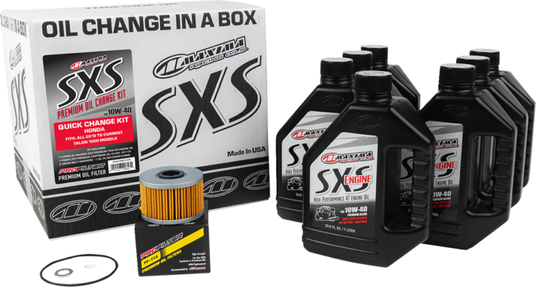MAXIMA RACING OIL - SXS Synthetic Oil Change Kit - Honda Talon - 10W40