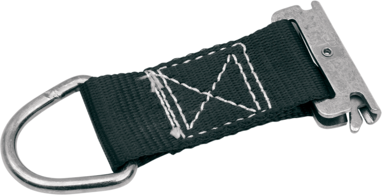 PARTS UNLIMITED - E-Track Strap - 7" - Black