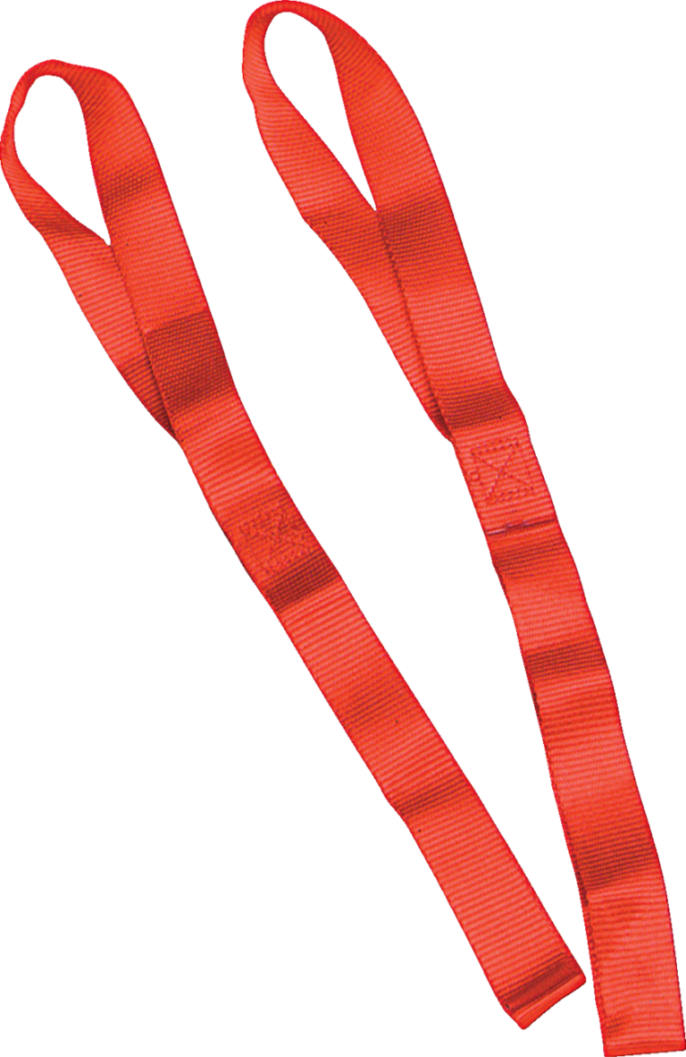 PARTS UNLIMITED - Tie-Down Extensions - 1-1/2" x 1-1/2' - Red