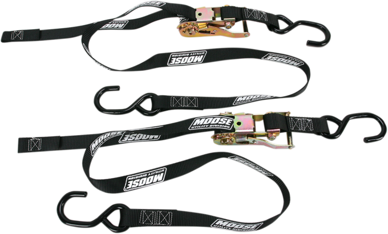 MOOSE OFFROAD - Ratchet Tie-Down - 1" - Black
