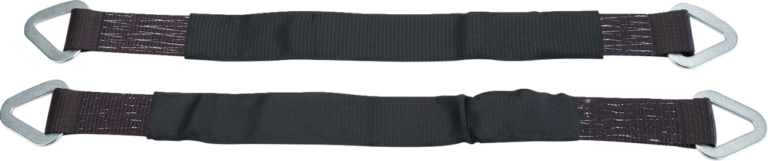 MOOSE OFFROAD - Axle Straps - 2" x 30" - Black - Pair