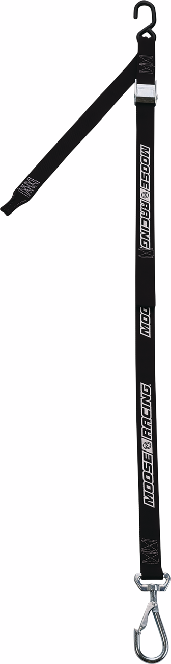 MOOSE OFFROAD - 1-1/2" Tie-Downs with Swivel Hooks - Black