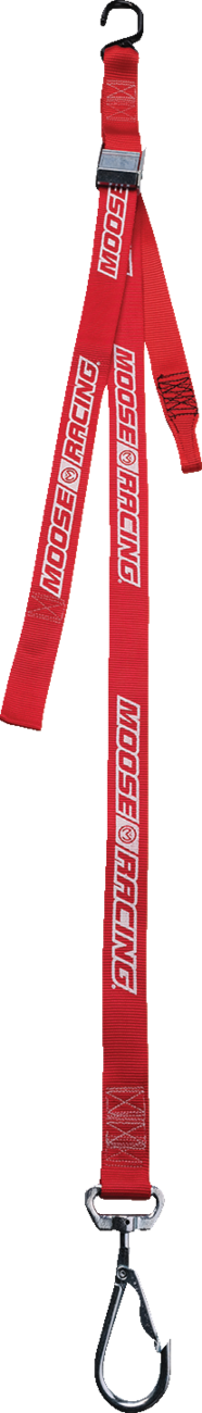 MOOSE OFFROAD - 1-1/2" Tie-Downs with Swivel Hooks - Red