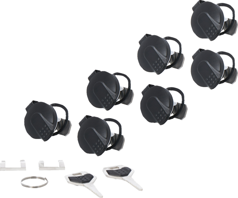 SW-MOTECH - TRAX Lock Set - 7 Matching Locks with Keys
