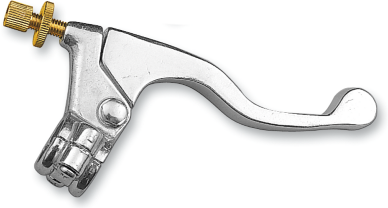 PARTS UNLIMITED - Shorty Style Power Lever Assembly - Right Hand - Honda - Silver