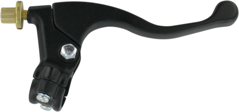 PARTS UNLIMITED - Shorty Style Power Lever Assembly - Right Hand - Honda - Black