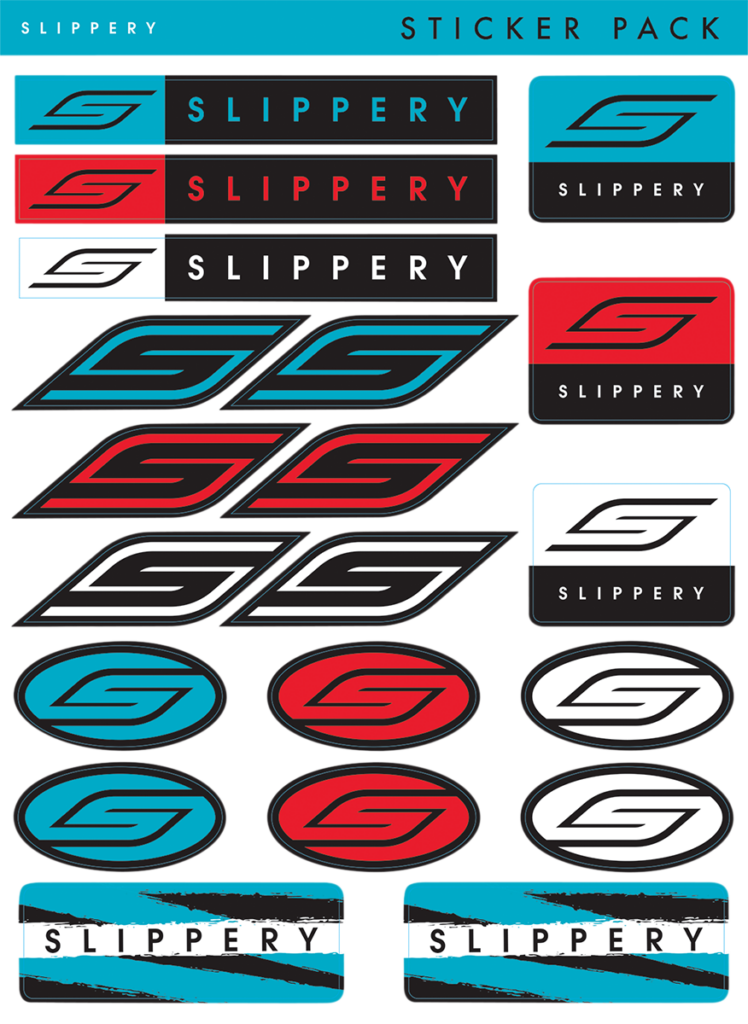 SLIPPERY - Slippery Decal - Sheet