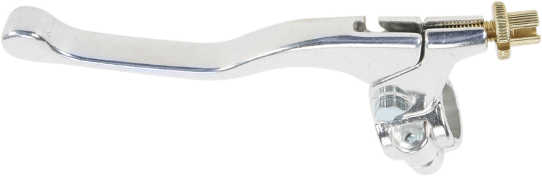 PARTS UNLIMITED - Shorty Style Power Lever Assembly - Left Hand - Yamaha - Silver